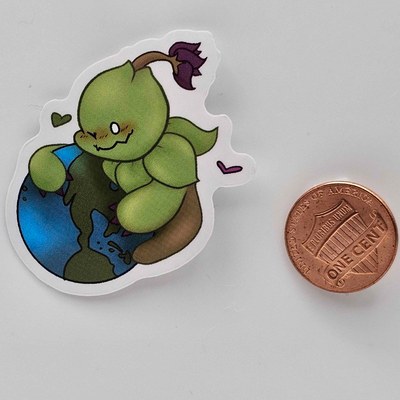 Buddy Hugs Earth Sticker - BEB