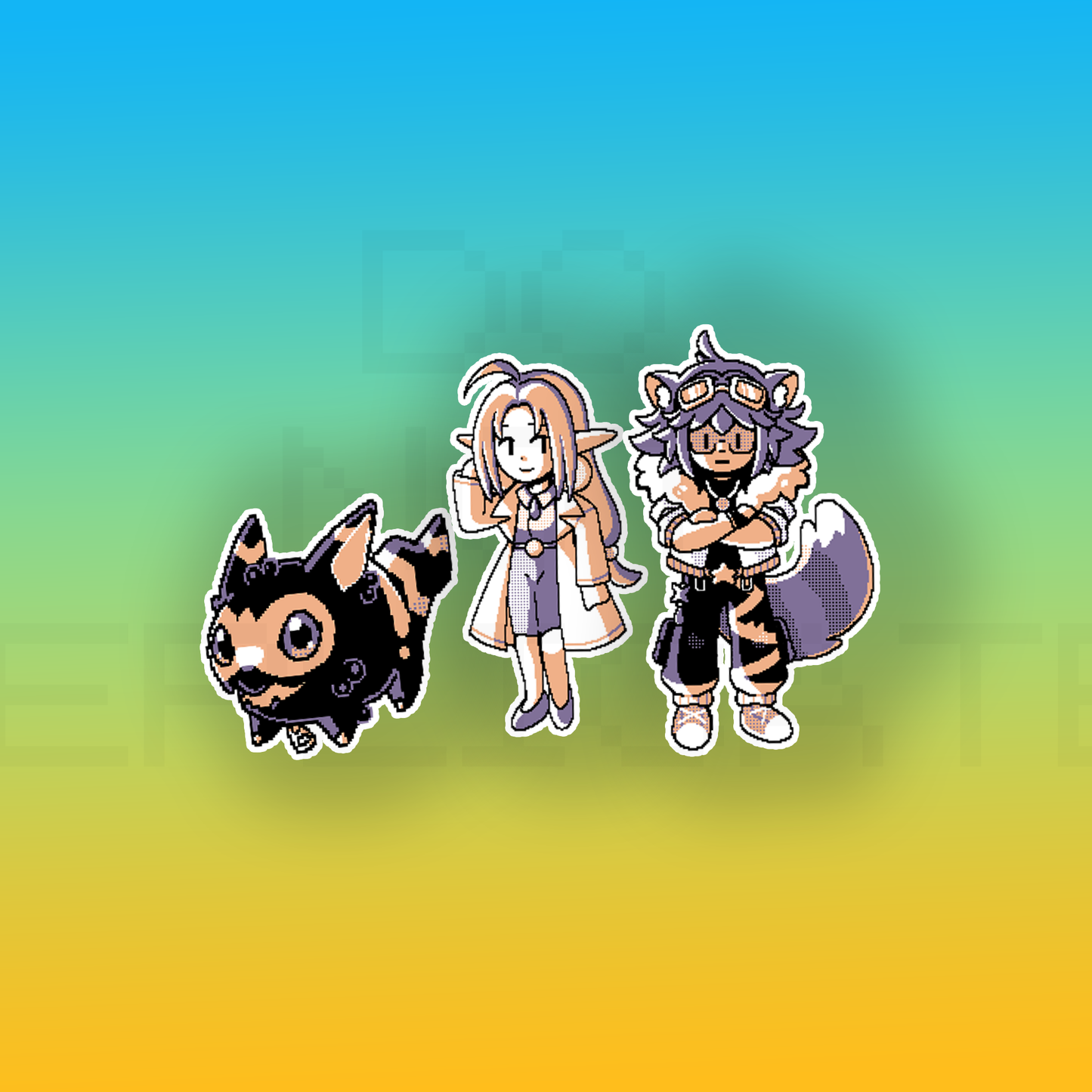 Throwback Bancha Sticker Sheet