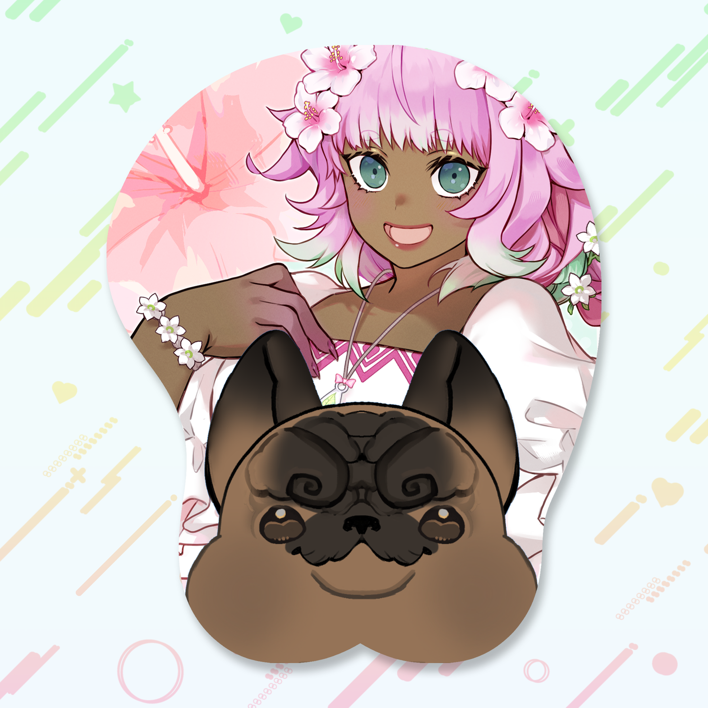 Rosie & Hup 3D Mousepad