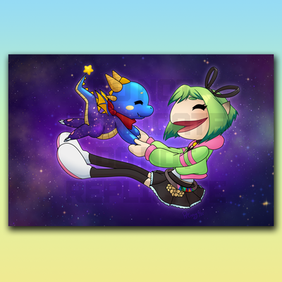 "Wish Granted!" Art Print